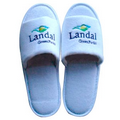 Towel Cloth Soft Hotel Slipper w/ Open Toe (11.02" Long)